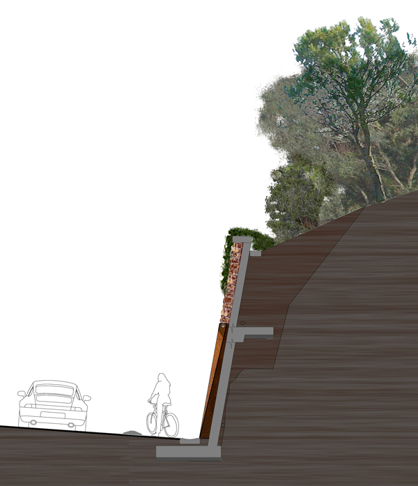 Atelier mosségimmig - Mur de soutènement, Gassin
